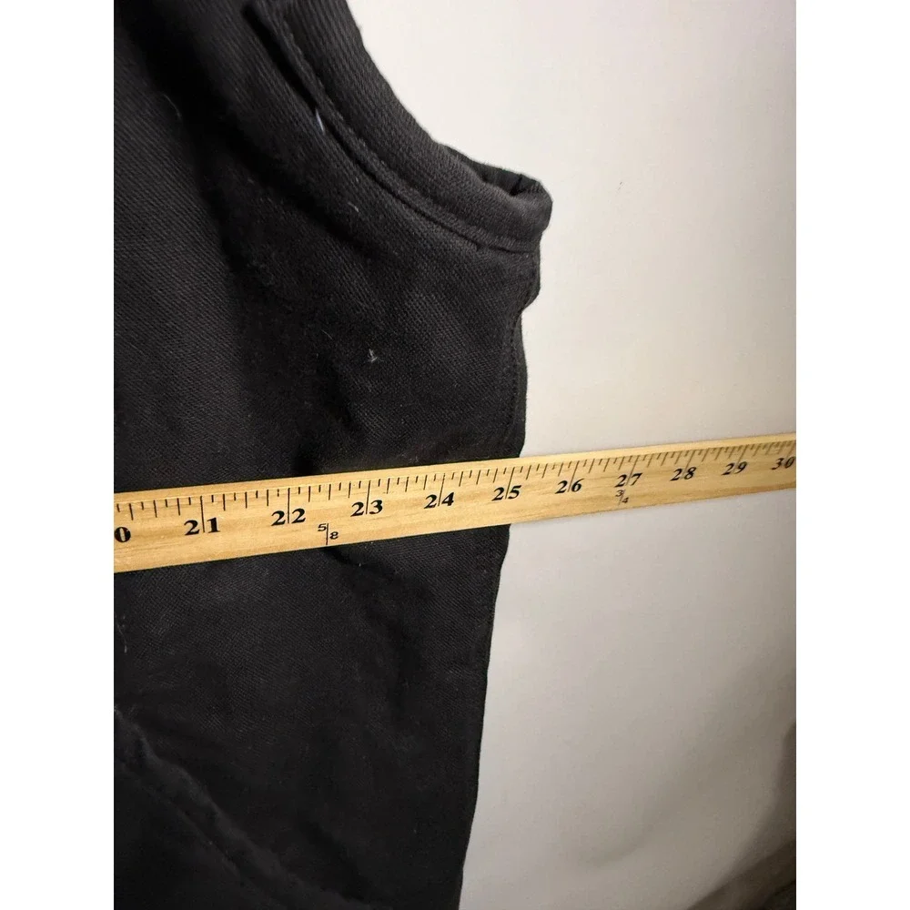 Milwaukee Workwear Black Sherpa Lined Canvas Vest Men's Size XL Full Zip Pockets - Picture 9 of 10